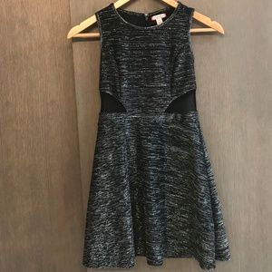 Silver and Black Sleeveless Ruby and Bloom Dress